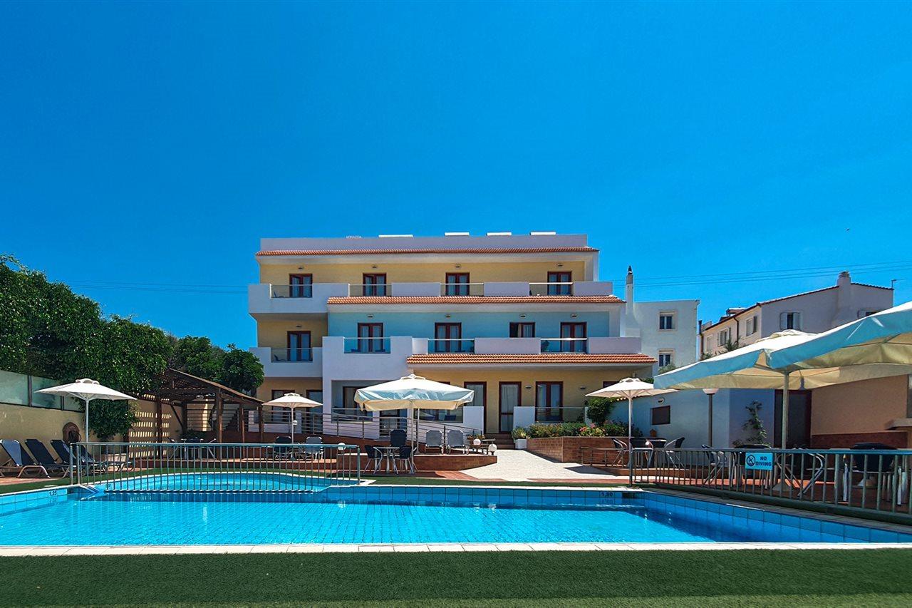 Thalassi Hotel Rethymno  ภายนอก รูปภาพ